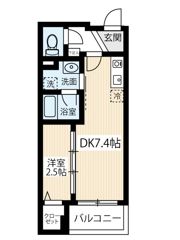 ARCOBALENO SHINITABASHIの間取り画像