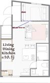 ザ・エトワール北千住の間取り画像