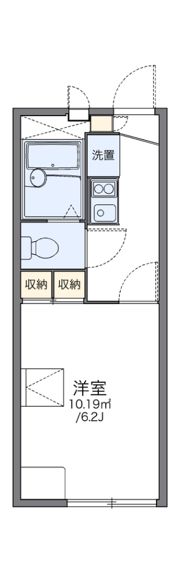 レオパレスアゼリアの間取り画像