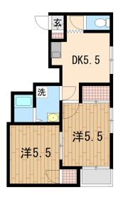 ビュー西青木の間取り画像