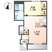 リッツパークAの間取り画像