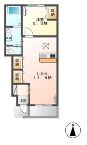 グリーンアローの間取り画像