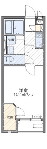 レオネクストカサラソの間取り画像
