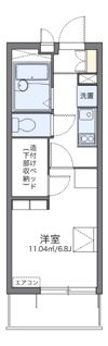 レオパレスbloomVの間取り画像