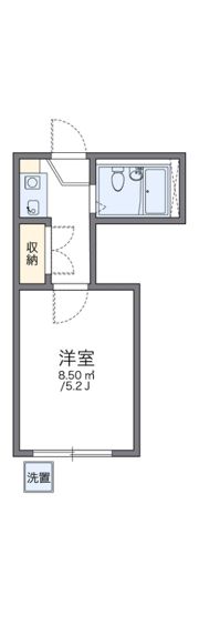 レオパレスASANOの間取り画像