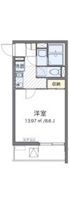 クレイノ久里浜KEIの間取り画像