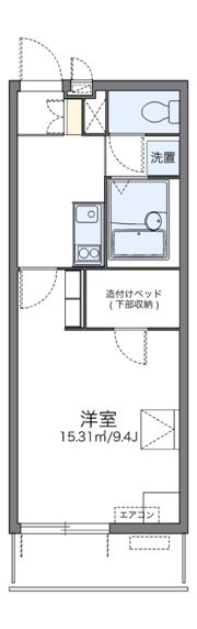 レオパレスMINAMIIIIの間取り画像