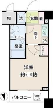ナイスアーバンステイツ綱島の間取り画像
