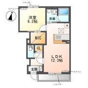 （仮称）柏市船戸 新築アパートの間取り画像