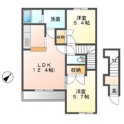 サンモールの間取り画像
