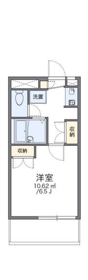 レオパレスヒルズ日野の間取り画像