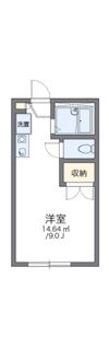 レオパレスプルニエの間取り画像