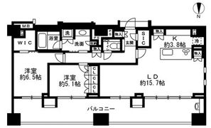 プレミスト代々木大山の間取り画像