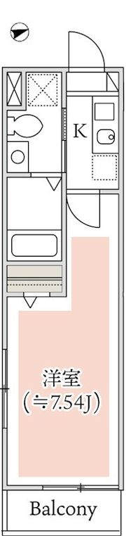 プラージュ白金台の間取り画像