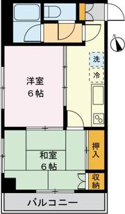 ベルレージュの間取り画像