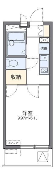 レオパレスラ フェニックスの間取り画像