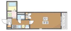 TA－NYAの間取り画像