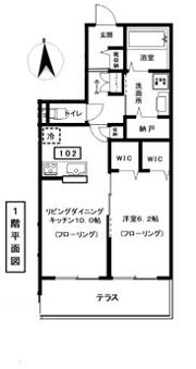 シェリーメゾンの間取り画像