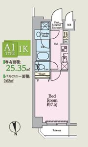 HY’s 綾瀬駅前の間取り画像
