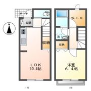 アンソレイェの間取り画像