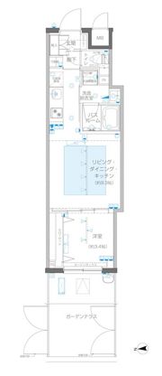 ZOOM信濃町の間取り画像