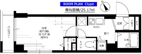 ステージファースト青山の間取り画像