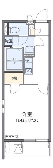 クレイノSATSUKIの間取り画像