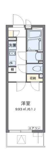 クレイノ樽崎IIの間取り画像