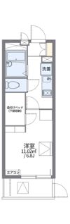 レオパレス浜風の間取り画像