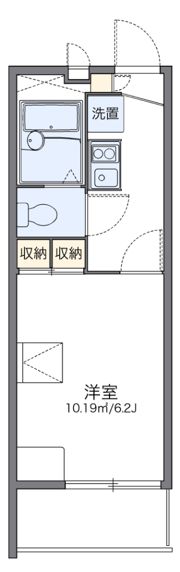 レオパレスウィンドワードの間取り画像