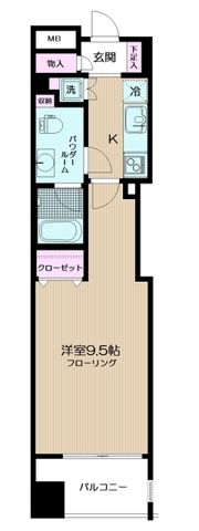 日神デュオステージ横濱マリンスクエアの間取り画像