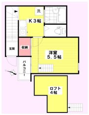 plumas与野の間取り画像