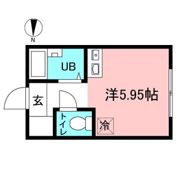 マーベラス東恋ヶ窪Iの間取り画像