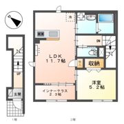 （仮称）大磯町大磯新築アパートの間取り画像