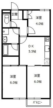 渋谷本町マンションの間取り画像