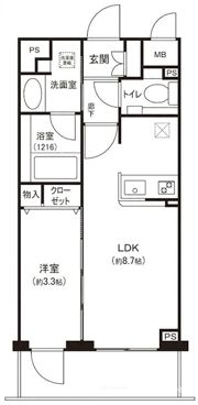 ダイナシティ高円寺IIの間取り画像
