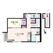 Elvita自由が丘（エルヴィータ自由が丘）の間取り画像