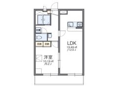 レオパレスすみだの間取り画像