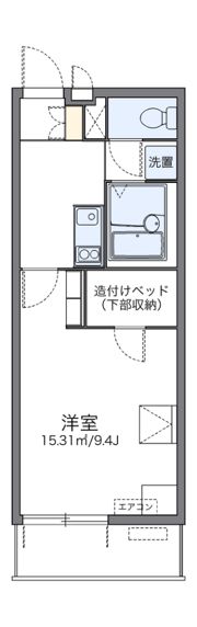 レオパレスソレーユIIIの間取り画像