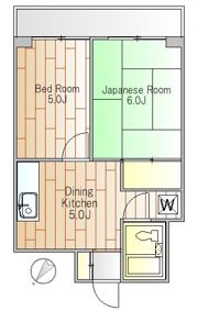 ハイツ田中の間取り画像