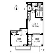 La・Felice千葉登戸の間取り画像