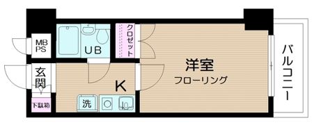 日神パレステージ豊田の間取り画像