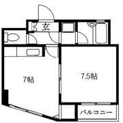 グローリーハイツ南阿佐ヶ谷の間取り画像
