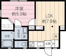 エスポワール上落合の間取り画像