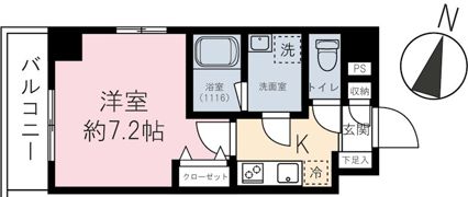 Casa Flag Shibuyaの間取り画像