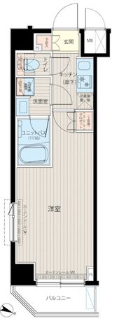 ルーブル中板橋六番館の間取り画像