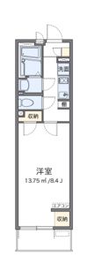 クレイノRiver cityの間取り画像