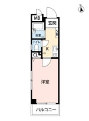 プレール新橋の間取り画像