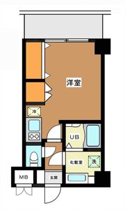 レスピール羽田の間取り画像