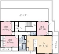 ラ カーサドルチェの間取り画像